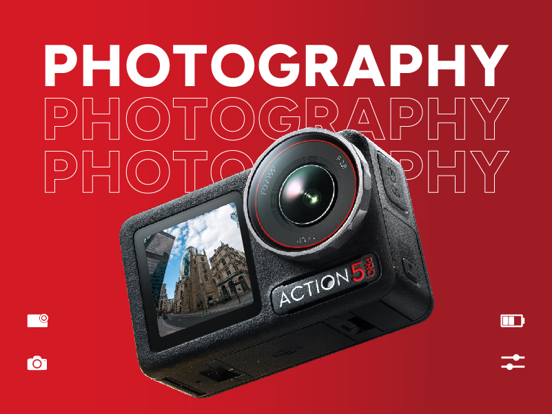 Osmo Action 5 Pro Street Photography Bundle